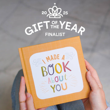 I Made a Book About You - Personalised Hardback Gift Book.