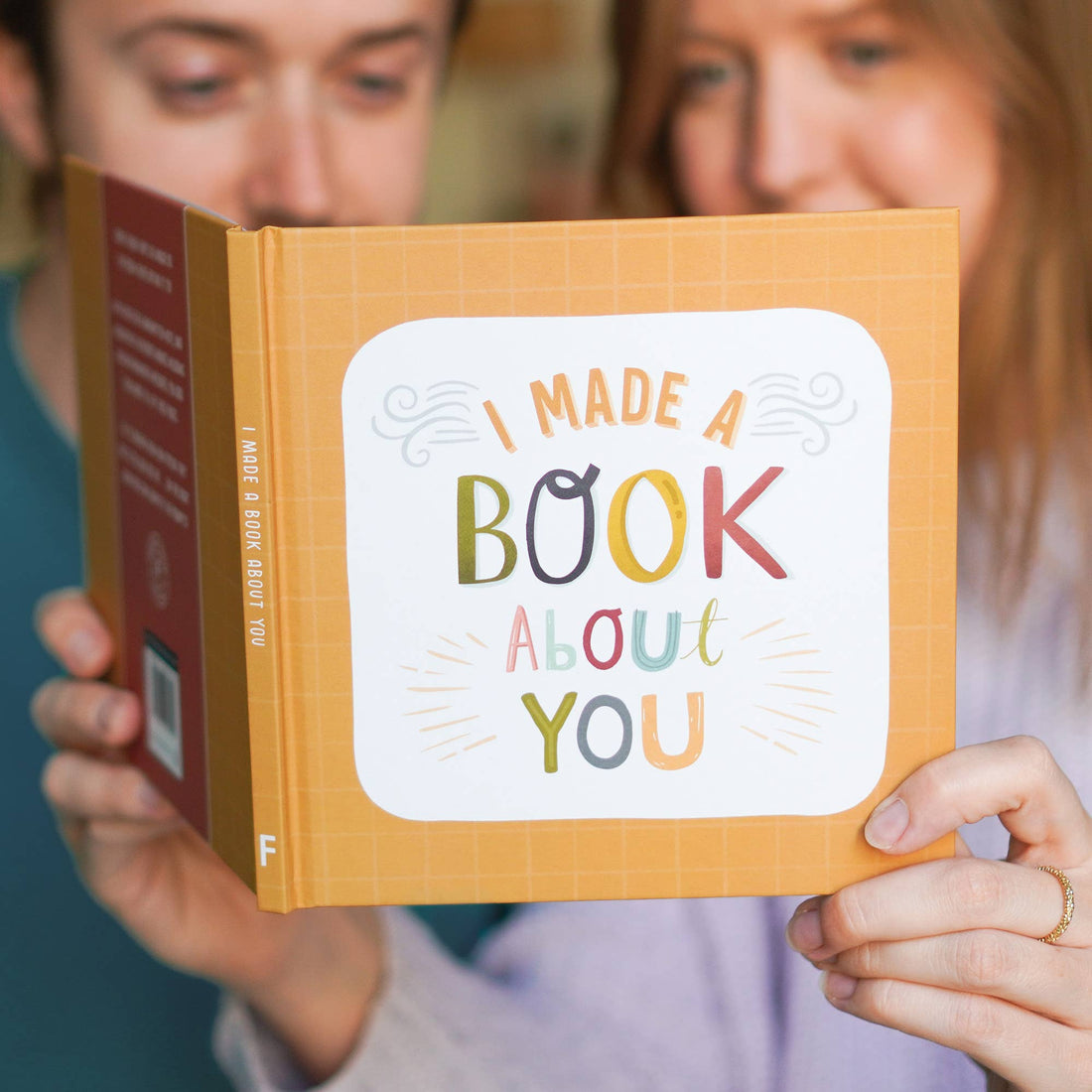 I Made a Book About You - Personalised Hardback Gift Book.