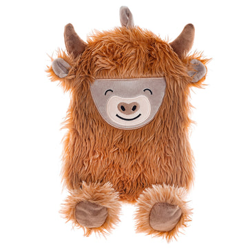 Highland Cow Hot Water Bottle By Sass & Belle Hilda The Highland Cow