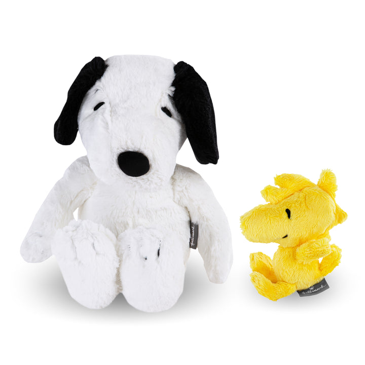 Hallmark Snoopy & Woodstock Magnetic Hugging Plush Pair Peanuts Tm