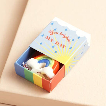 Lisa Angel Tiny Matchbox Ceramic Tokens - Rainbow.