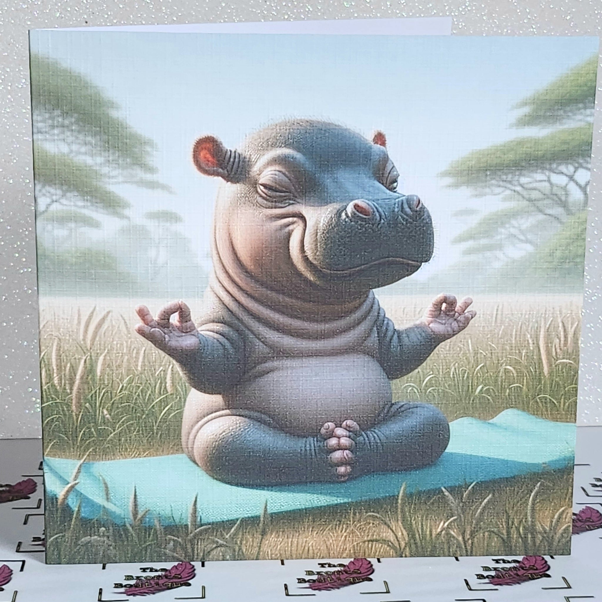 Animals Doing Yoga Cards