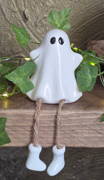Ghost Ceramic Shelf Sitter.