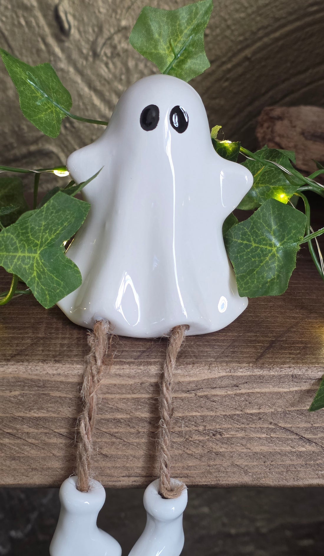 Ghost Ceramic Shelf Sitter.