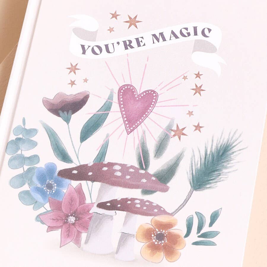 Lisa Angel You're Magic Mushroom Notebook.