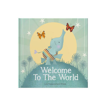Newborn Gift Book Welcome to the World  Baby Arrival Book.
