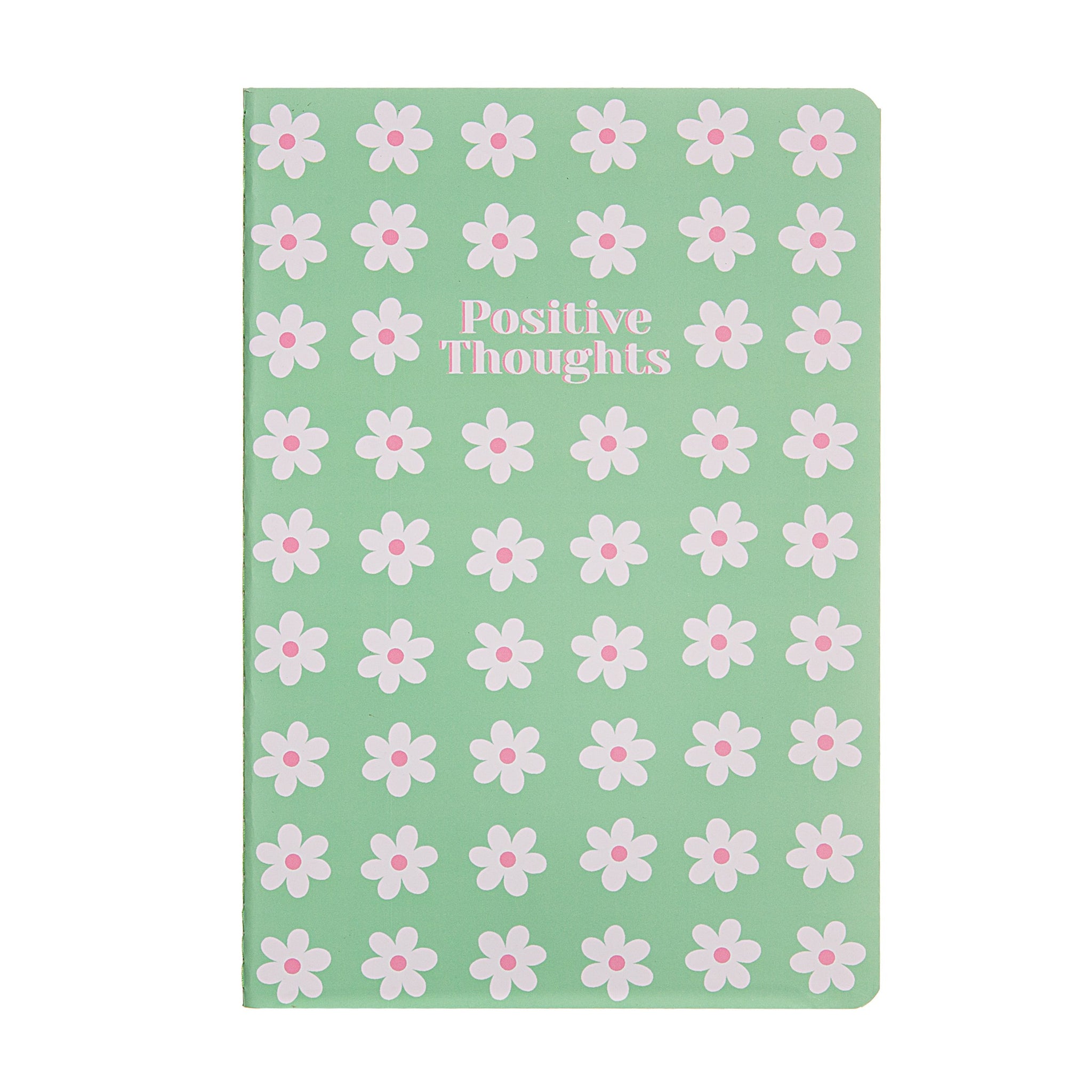 Positive Thoughts A5 Notebook By Sass & Belle