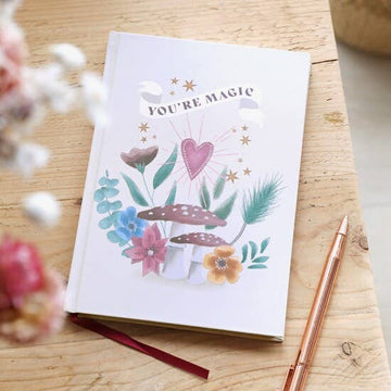 Lisa Angel You're Magic Mushroom Notebook.