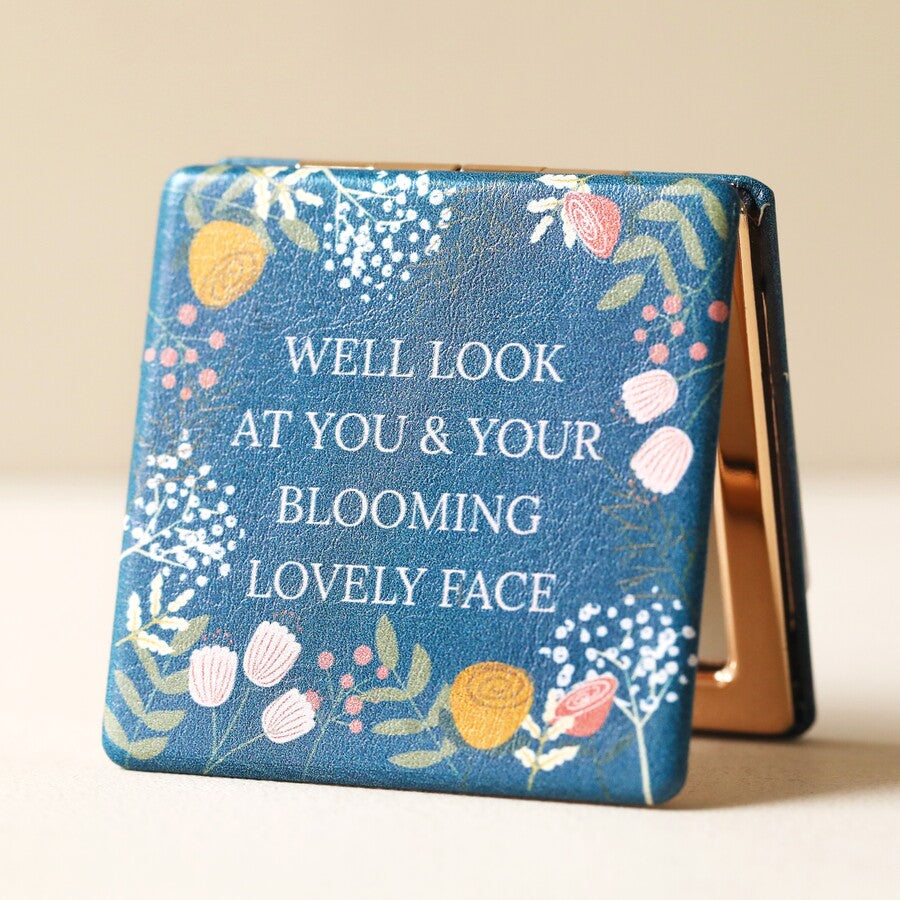 Blooming Lovely Compact Mirror By Lisa Angel