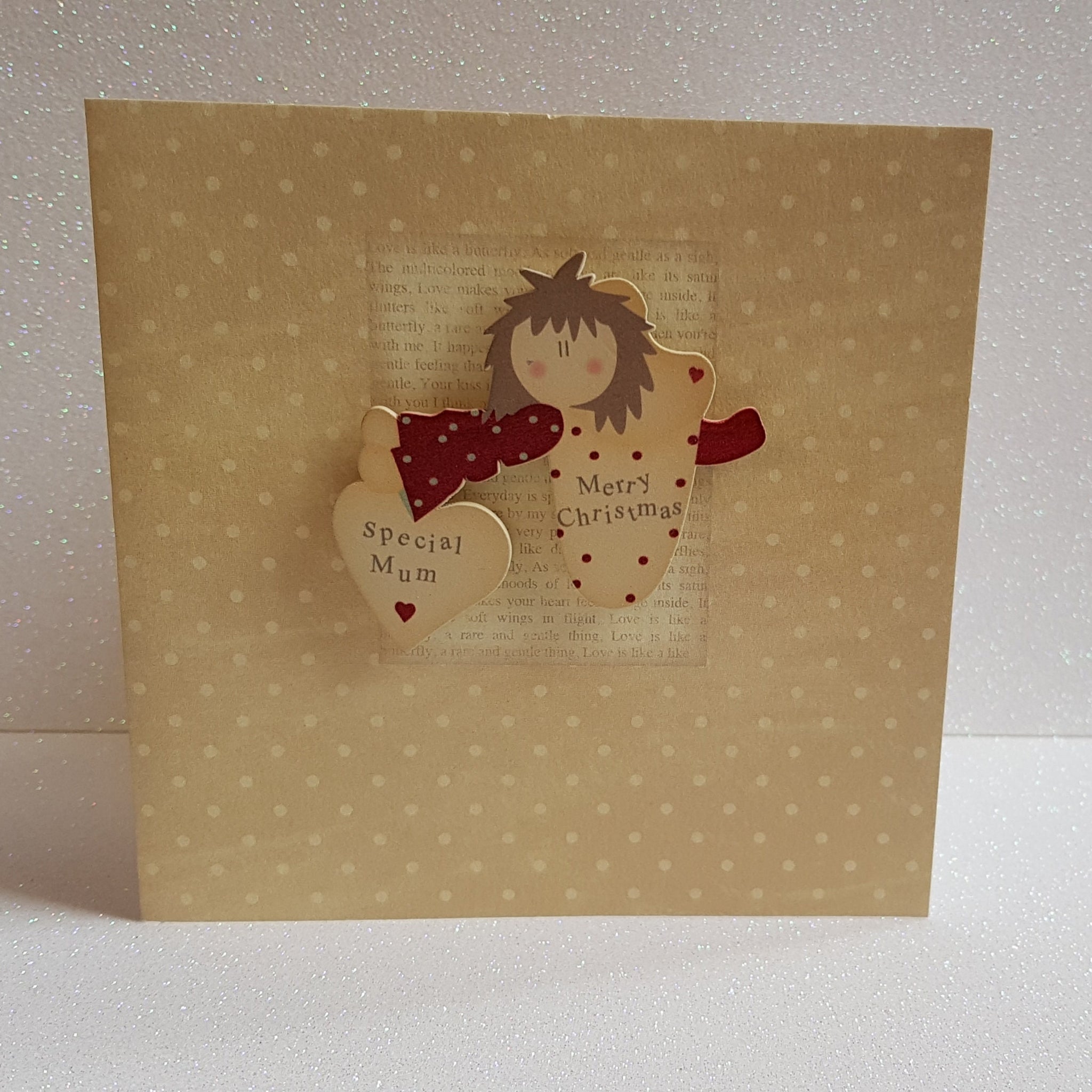 Handmade Special Mum Christmas Card