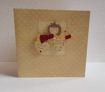 Handmade Special Mum Christmas Card