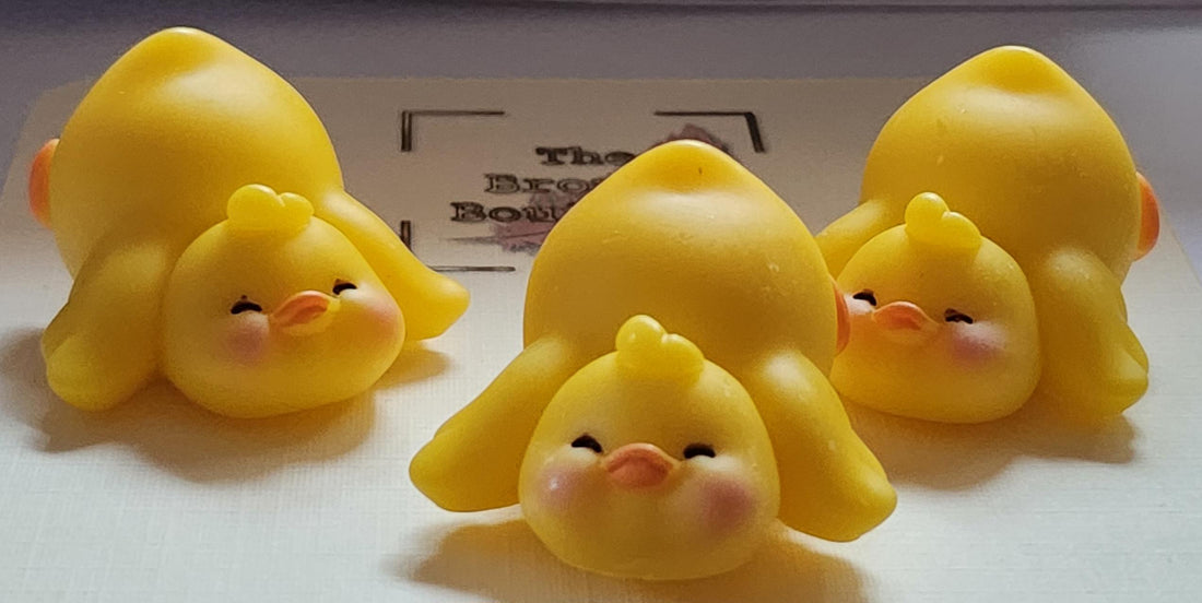 Duckling Fridge Magnets Set Of 3 Cute 3d Duckling Magnets Pale Pale Yellow  Memo Board Planner Small 3D Office Small Business Uni School