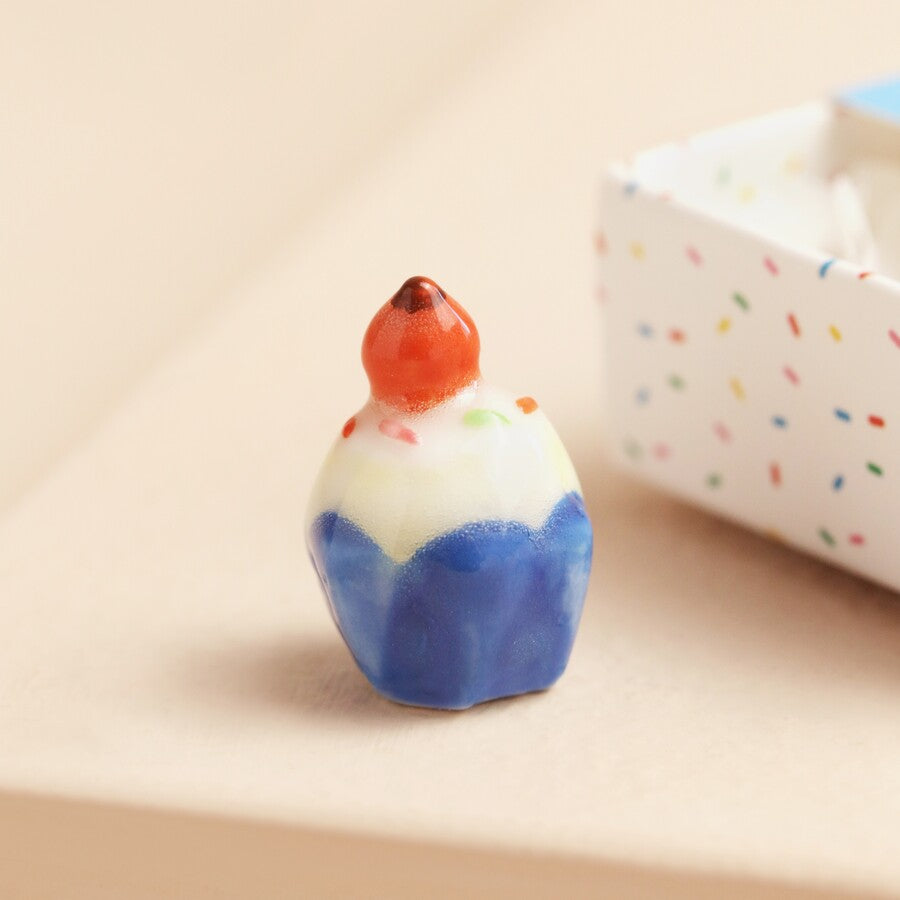 Lisa Angel Tiny Matchbox Ceramic Hug Token Matchbox Ceramic Birthday Cake 'Make A Birthday Wish'' Lisa Angel Positivity Gift (Copy)