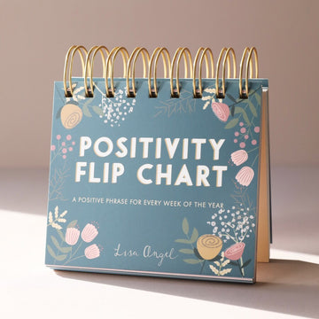 Lisa Angel Positivity Flip Chart 52 Positive Weekly Affirmations By Lisa Angel Mental Health Self Love